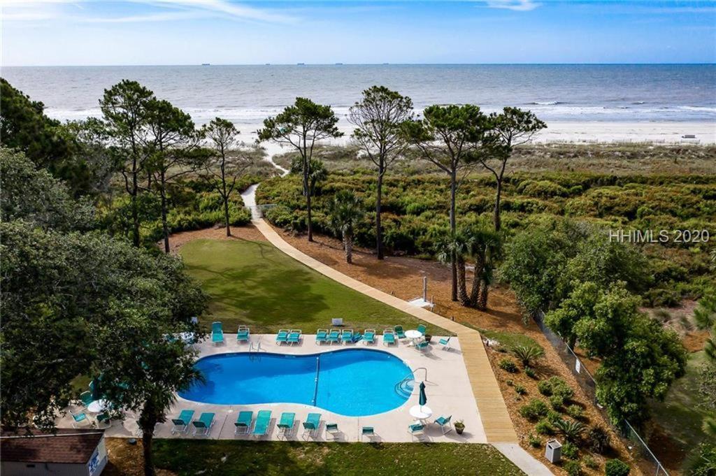 Direct Oceanfront Private Villa Overlooking Pool/Beach - South Forest Beach - Right Next To Coligny Plaza هيلتون رئيس جزيرة المظهر الخارجي الصورة